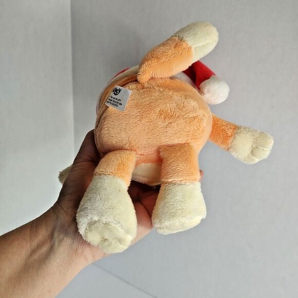 Dan Dee Int'l Bluey Bingo Plush Stuffed Animal Santa Hat Christmas Toy Doll - Picture 8 of 16